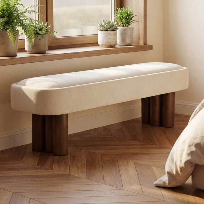 Indoor Upholstered Dining Bench