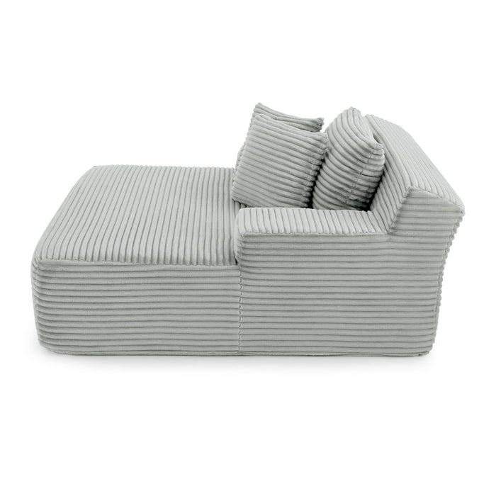 Modern Single Lazy Sofa Lounge Chair With High Density Foam