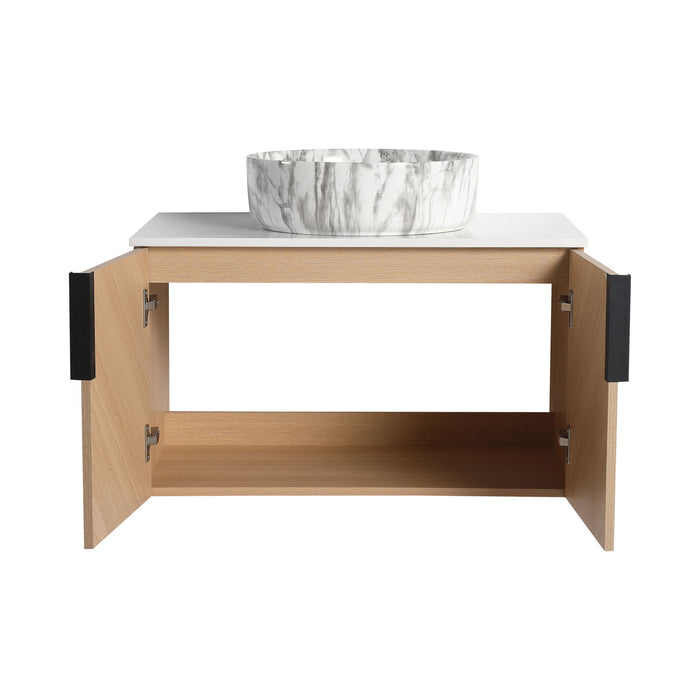 Wall Mounted Design Bathroom Vanity & Art Sink