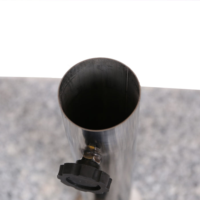 Umbrella Holder Square 55 Lbs Umbrella Base - Natural / Gray