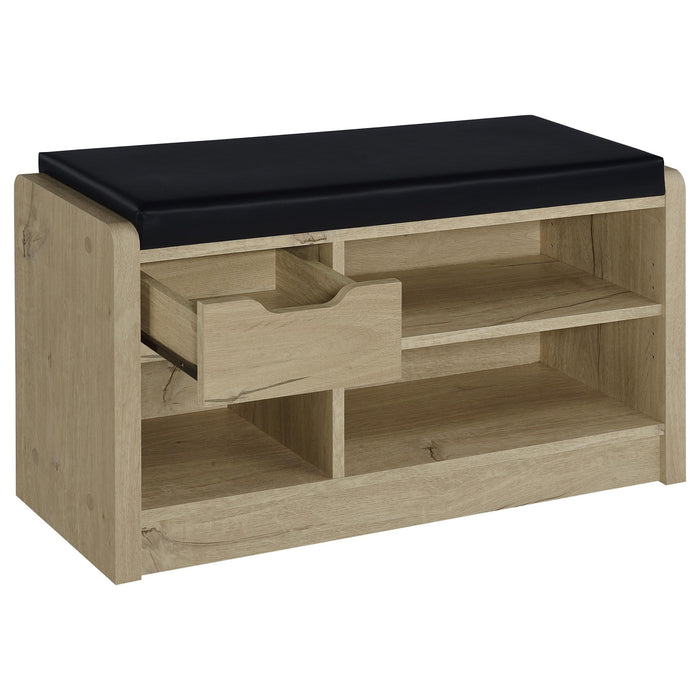 Astor - Open Shelf Storage Bench