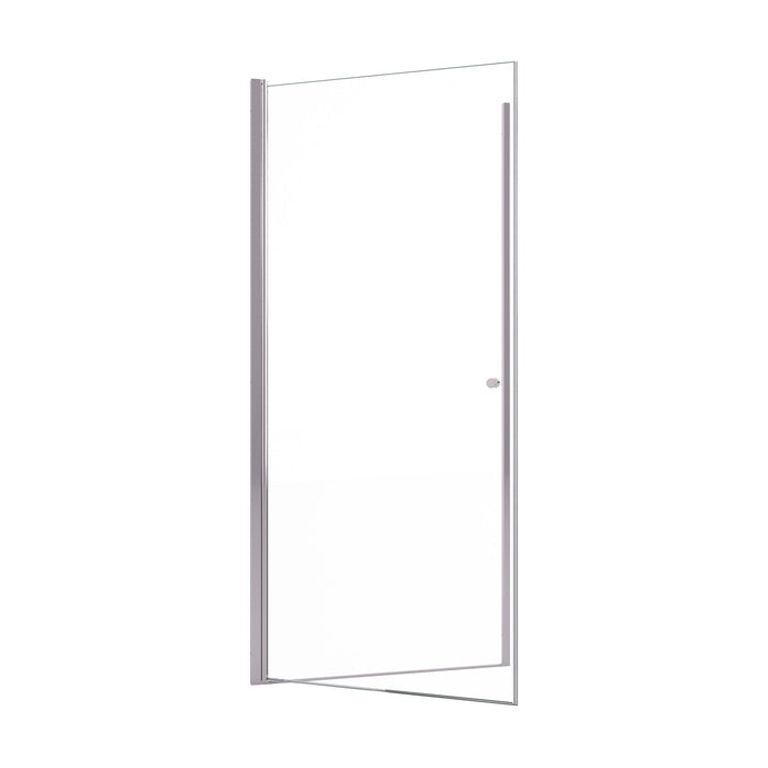 Semi Frameless Circular Pivot Shower Door With 1 / 4" Sgcc Tempered Glass