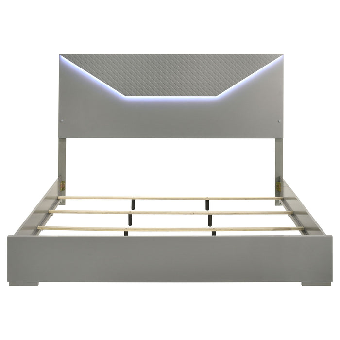 Pierce - Panel Bed LED Headboard