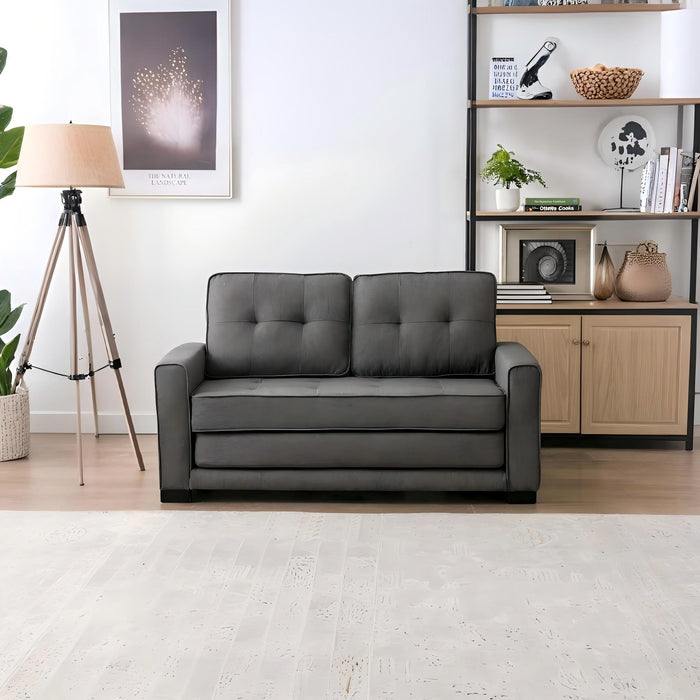 Upholstered Pull Out Sleeper Loveseat