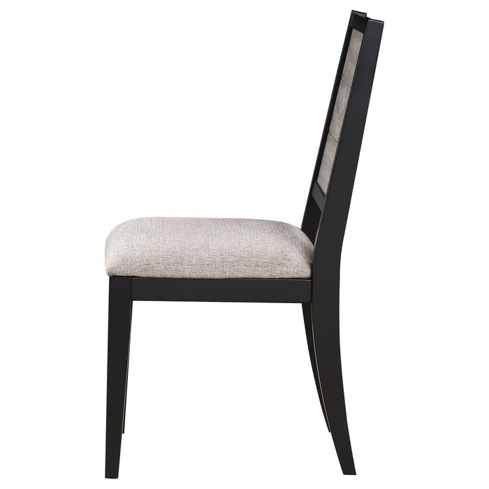 Dutchie - Upholstered Dining Side Chair (Set of 2) - Black