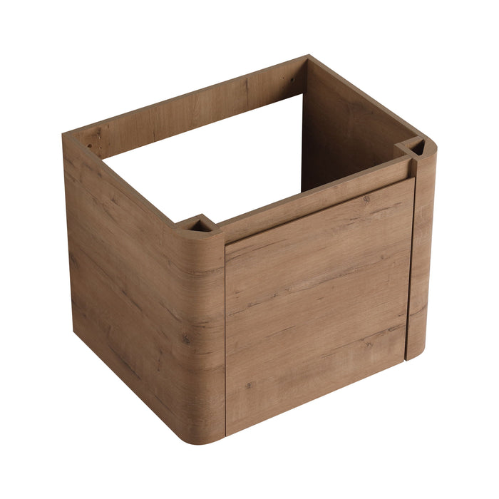 Wall Mounted Bathroom Vanity With Sink & 1 Soft Close Door