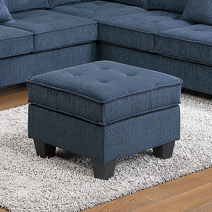 Sectional Set With Corner Wedge Ottoman USB Port