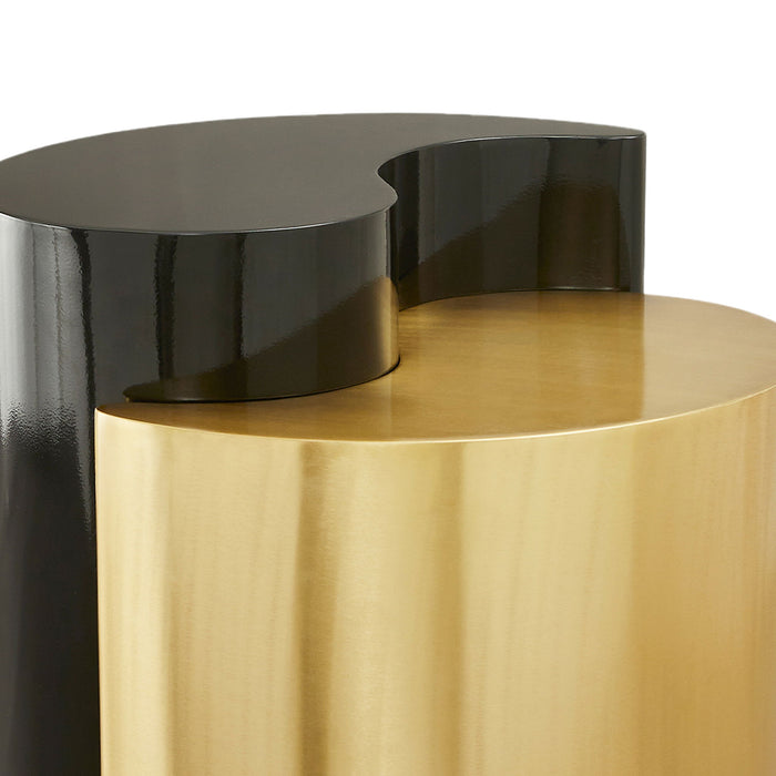 Ying Yang - Coffee Table - Gold / Black