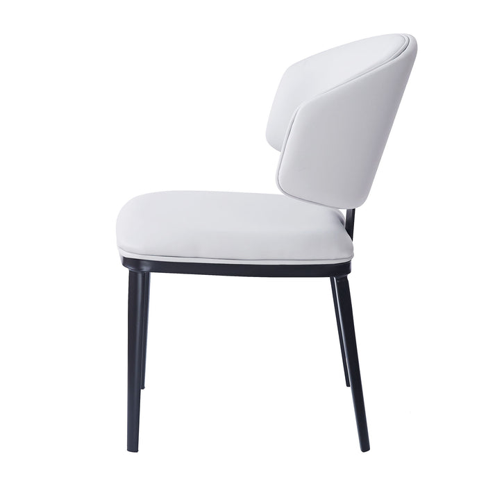 Modern Upholstered Dining Chairs (Set of 2)