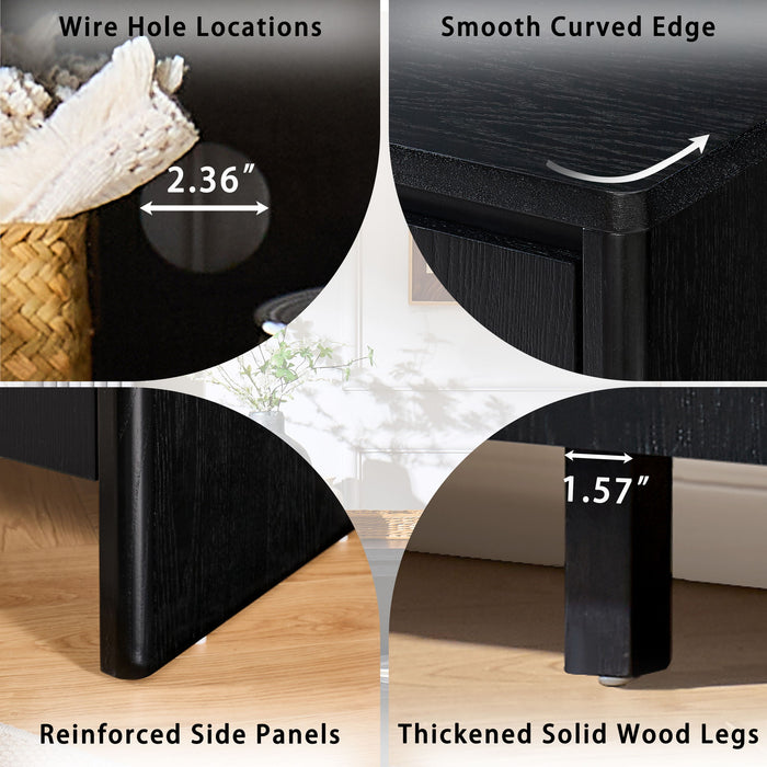 Sideboard Buffet Cabinet With Adjustable Shelves