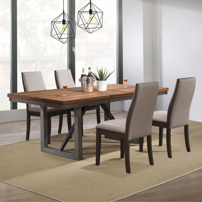 Holloway - Dining Set With Extension Leaf