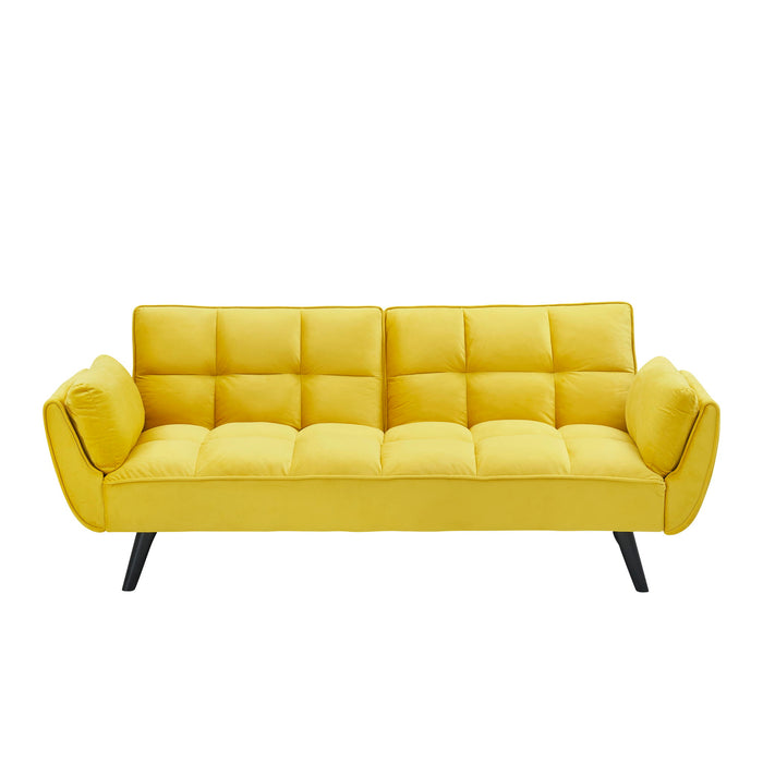 Sofa Soft Two Armrests Throw Pillow Pillow Comfortable Fit Apartment Bedroom Small Space