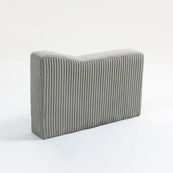 Modular Sofa Single Armrest For Modular Sectional Sofa