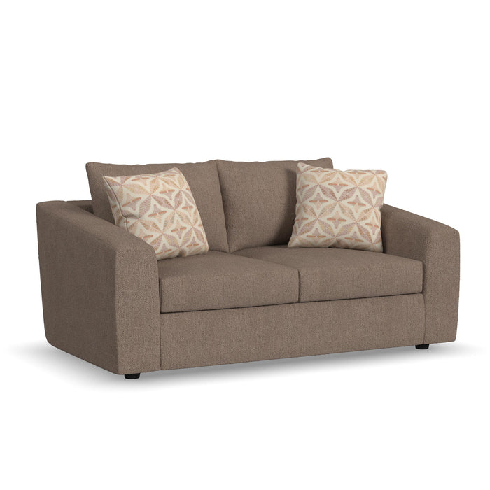 Chevy - Fabric Loveseat - Brown