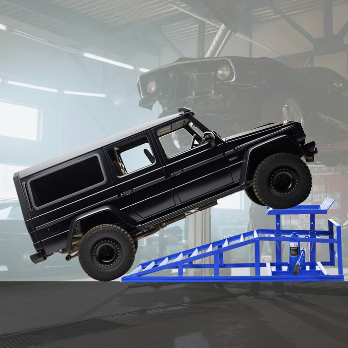 Suxidi - 5 Ton Auto Car Truck Service Ramps Lifts, Hydraulic Automotive Lift