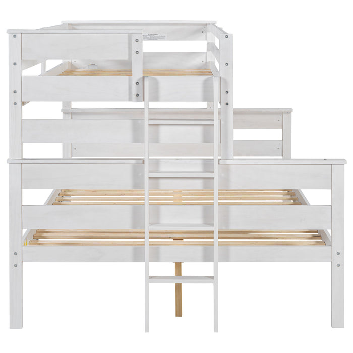 Detachable Design Bunk Bed With Ladder