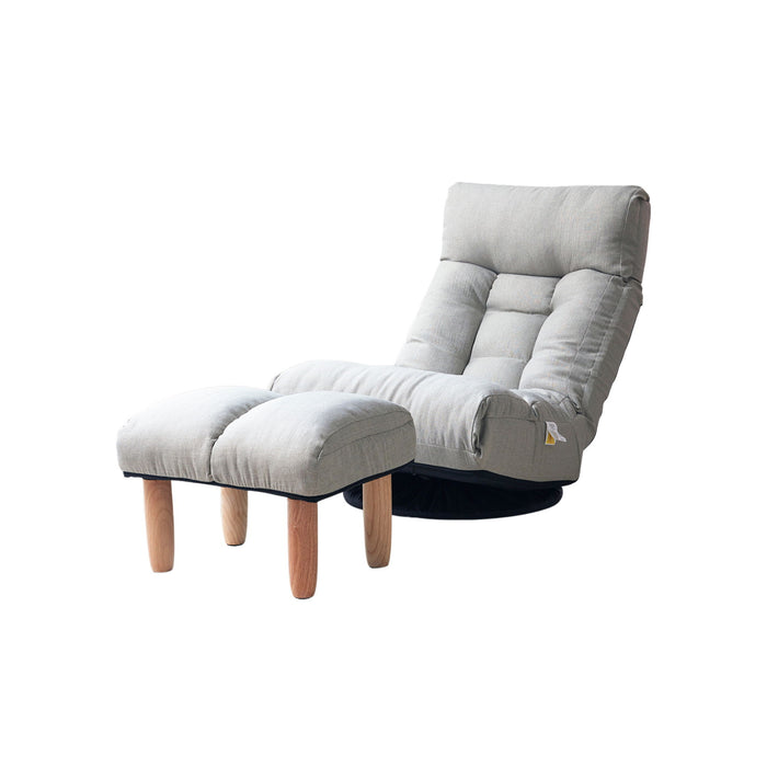 Adjustable Japanese Reclining Floor Chair Sofa With Metal Frame For Living Room
