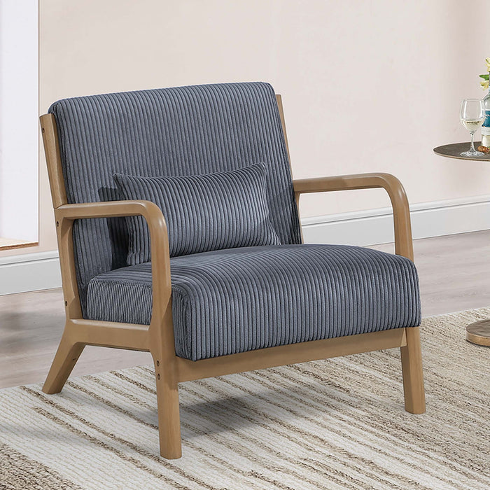 Accent Chair With Plush Cushion