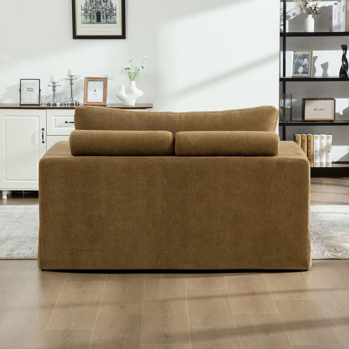 Modern Aesthetic Wide Sofa Bed