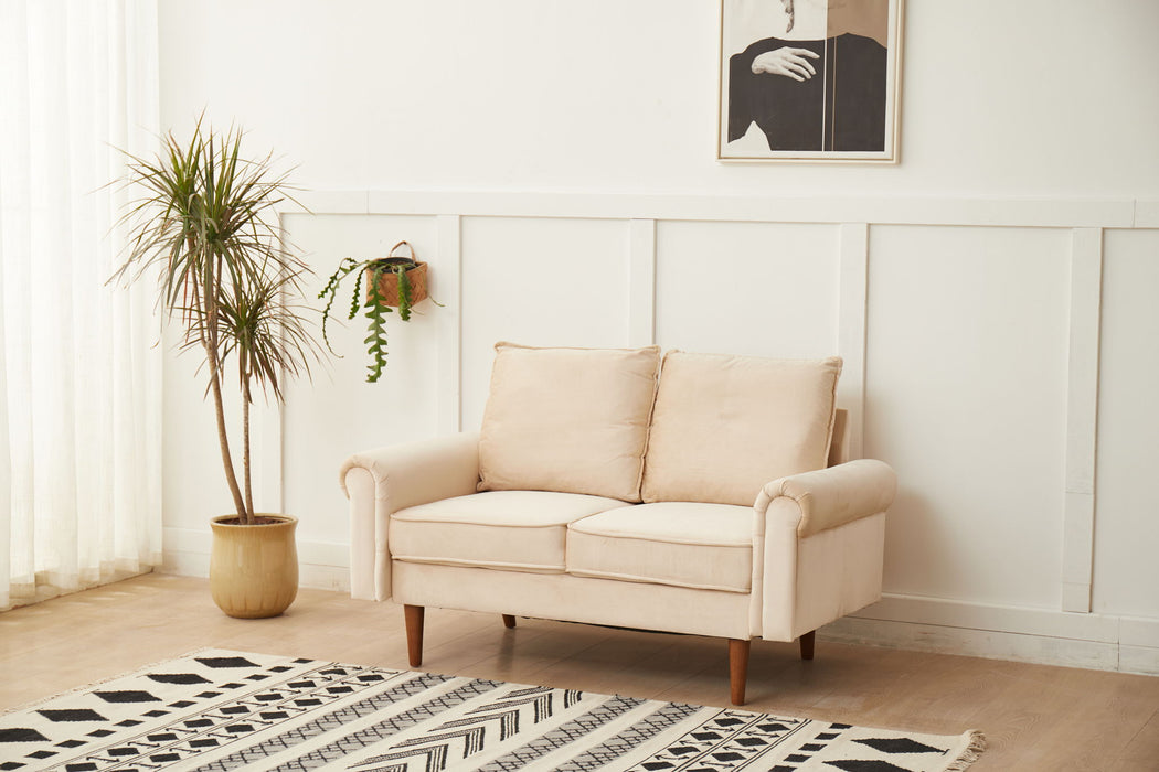 Graceful Design Plush Comfort Loveseat