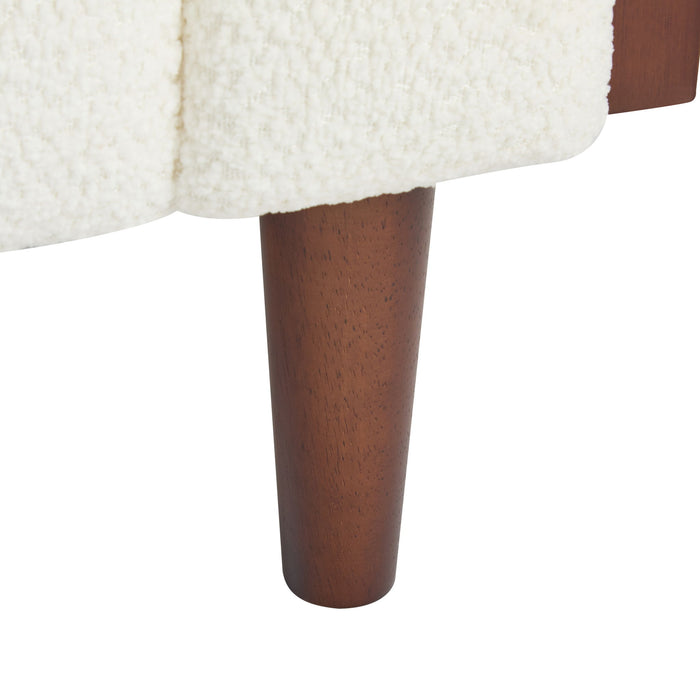 Contemporary 3 Seater Sofa With Tufted Design