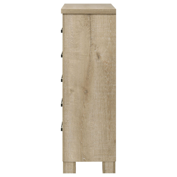 Sansome - 5 Drawer Bedroom Chest - Oak
