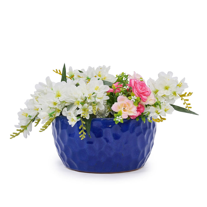 3 Pieces Ceramic Flowerpot