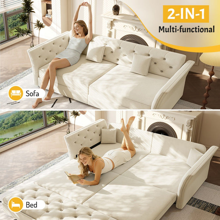 Oversize Pull Out Sofa Bed For Living Room