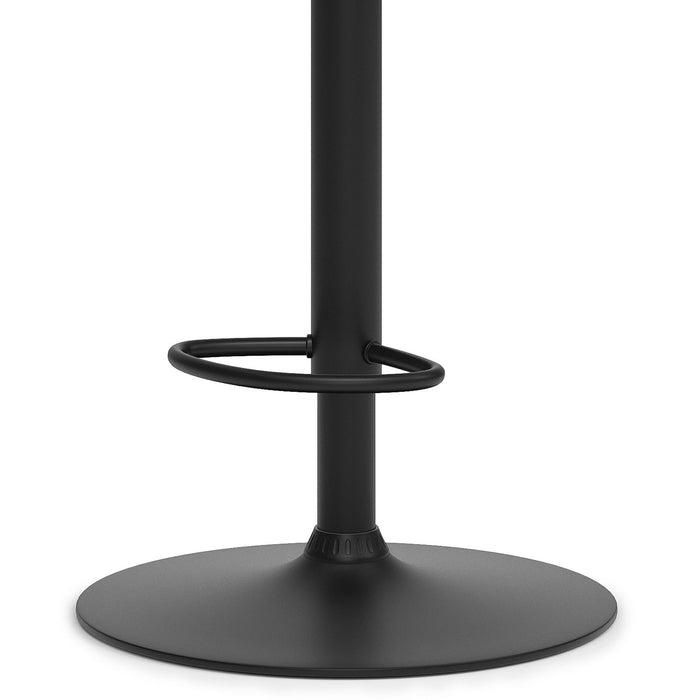 Archer - Adjustable Swivel Bar Stool - Black