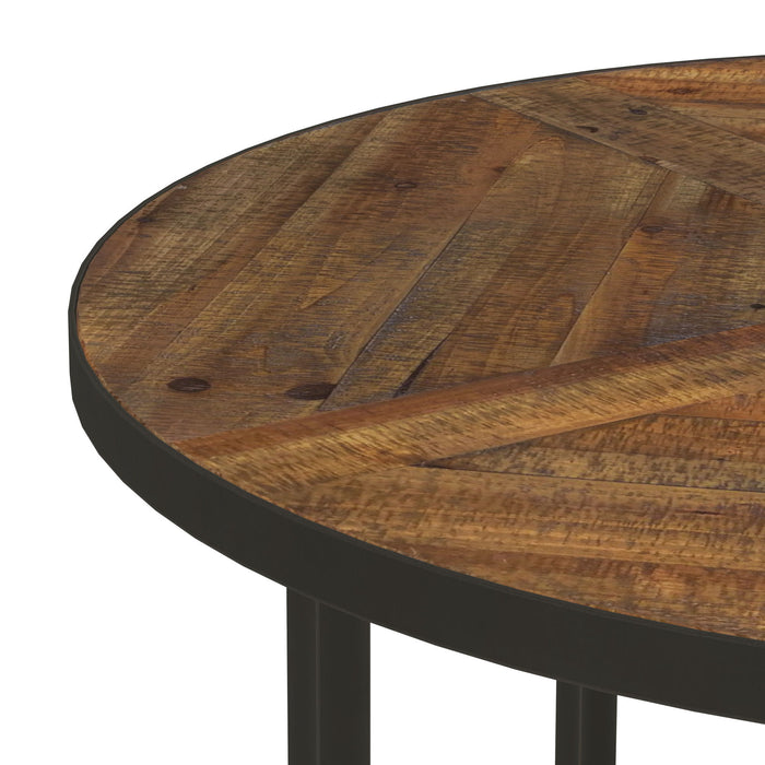 Denton - End Table - Antique Pine
