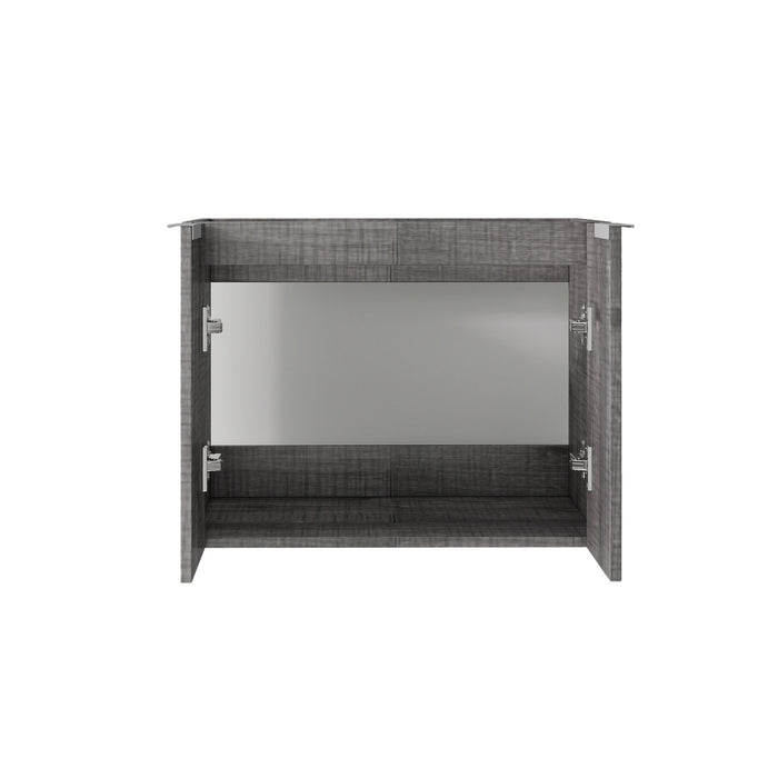 Floating Bathroom Vanity Cabinet With Soft Close Double Doors, Spacious Interior Storage, Wall Mounted, Cabinet Only