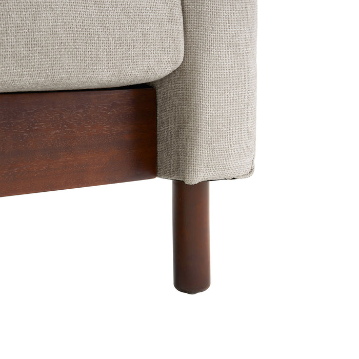 Upholstered Sofa Modern 3 Seater Sofa Couch With Tufted Design For Living Room