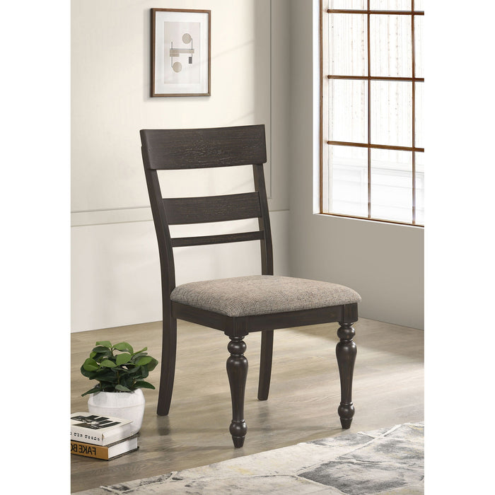 Kavita - Dining Side Chair (Set of 2) - Charcoal