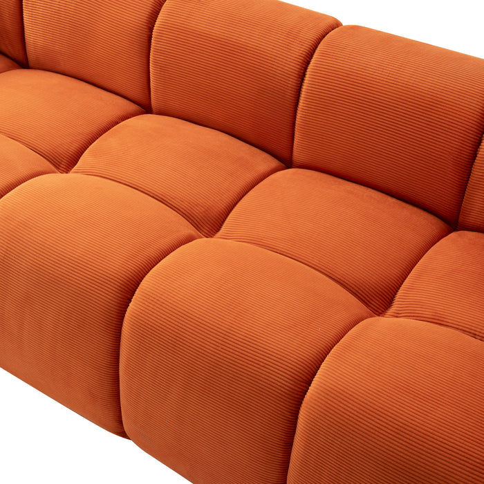 Extra Large Compression Sofa, Cloud Puff Couch For Living Room