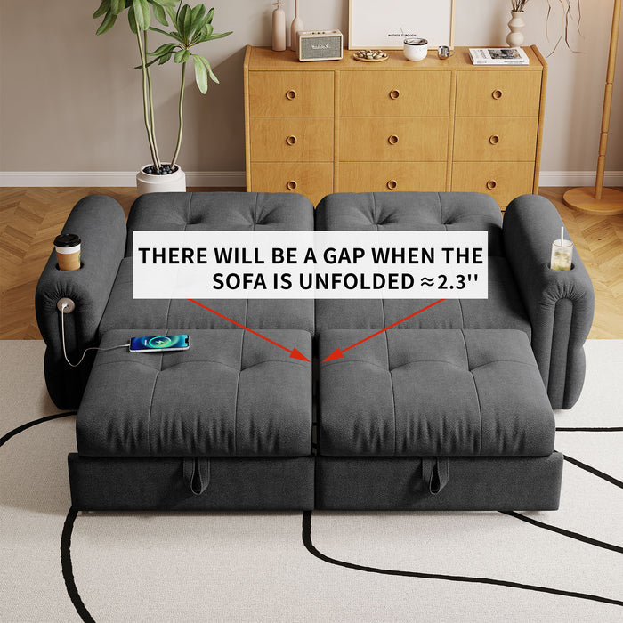 Cloud Like Convertible Sofa Bed With For Living Room