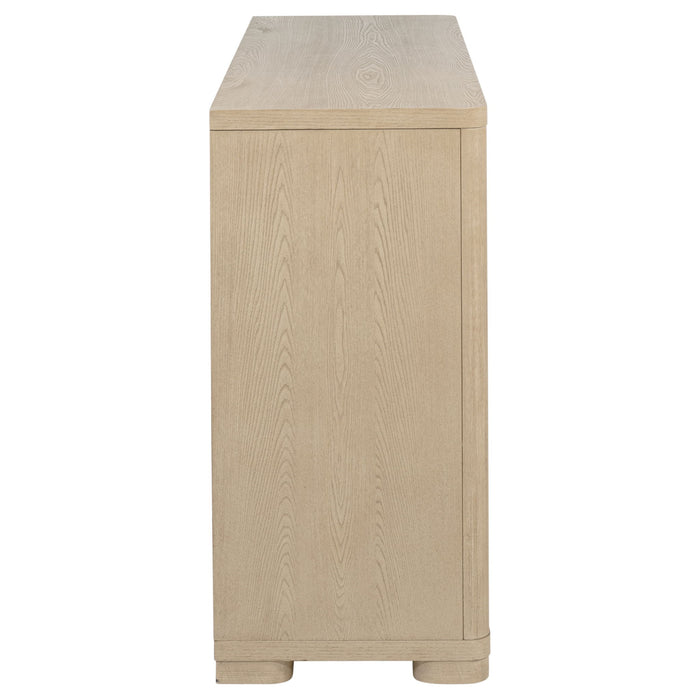 Mirador - 6 Drawer Bedroom Dresser - Natural
