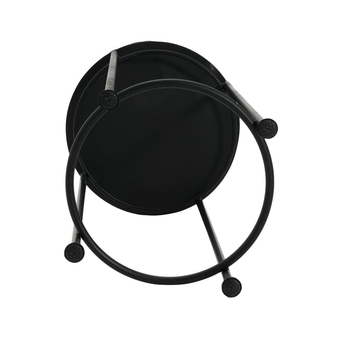 Wesley - Plant Stand - Black / Red