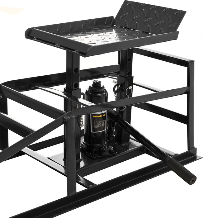 Suxidi - 5 Ton Auto Car Truck Service Ramps Lifts, Hydraulic Automotive Lift