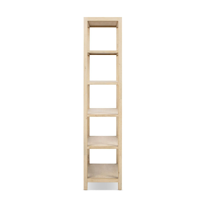 Ellis - 5 Shelf Open Frame Bookcase - Natural