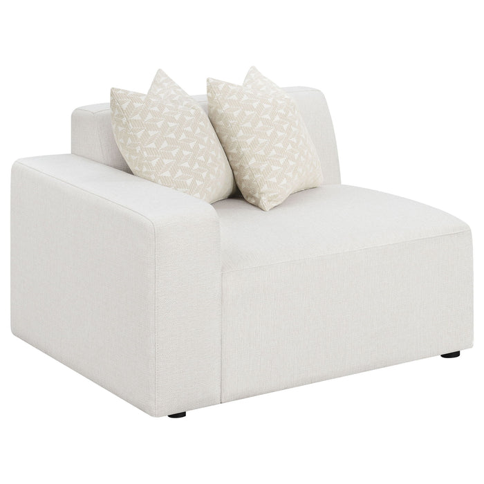 Marlowe - 7 Piece Tight Seat Modular Sectional - Ivory White
