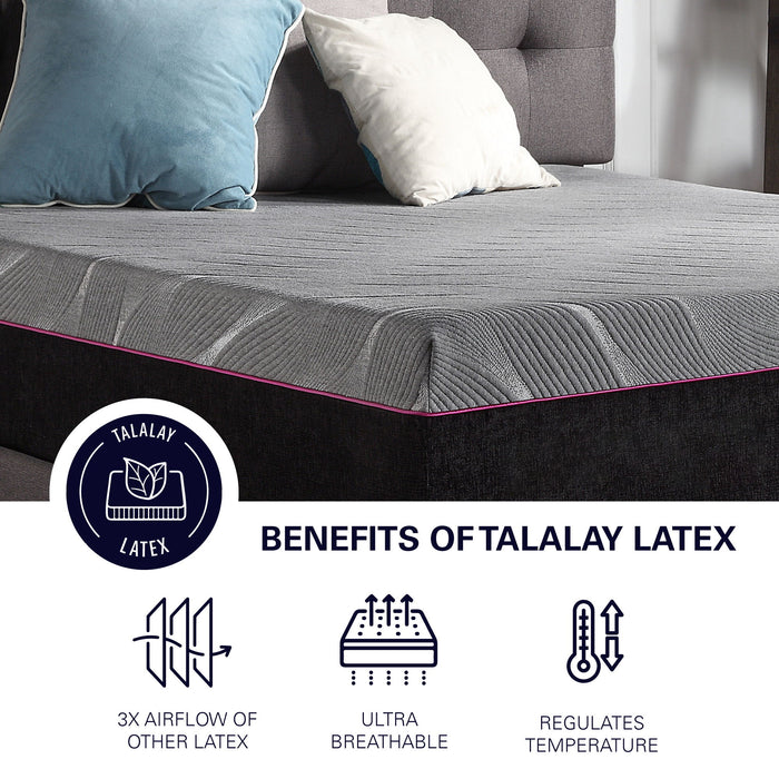 11" Renew Flex Head Cooling Fast Responding Latex Foam Mattress