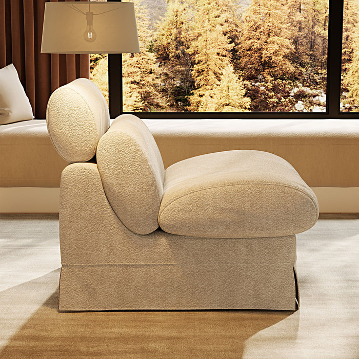 Accent Chair, Soft Medium Firm Upholstery For Living Room