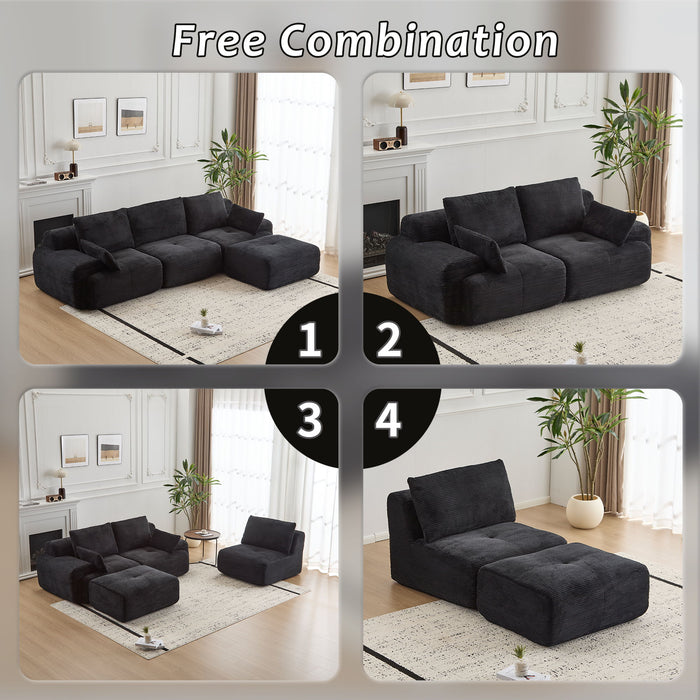 Compressed Sofa, Large Sectional Couches For Living Room