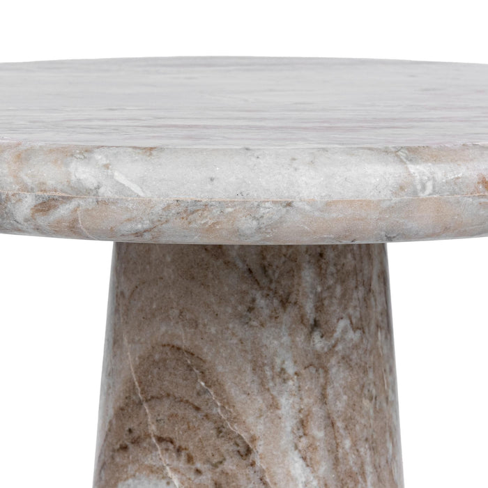 Huxley - Marble Round Accent Table