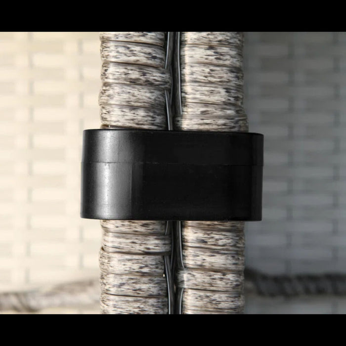 Stylish Sofa Seating Group With Cushions Perfect For Outdoor Gatherings