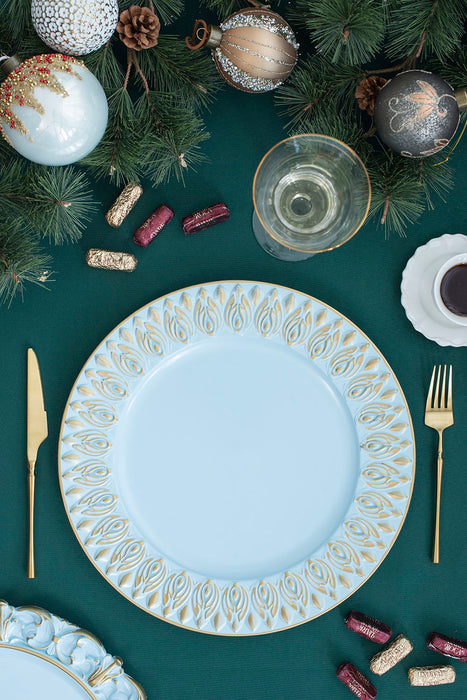 Elegant Plastic Charger Plate (Set of 8)