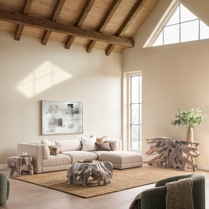 Cypress - Root Coffee Table - Natural White Wash