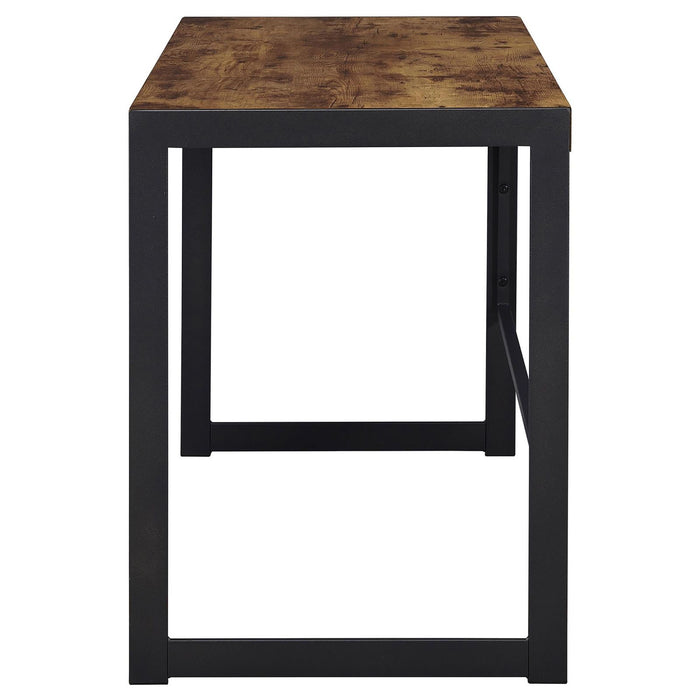 Writing Desk Design, Compact Size For Small Spaces - Brown