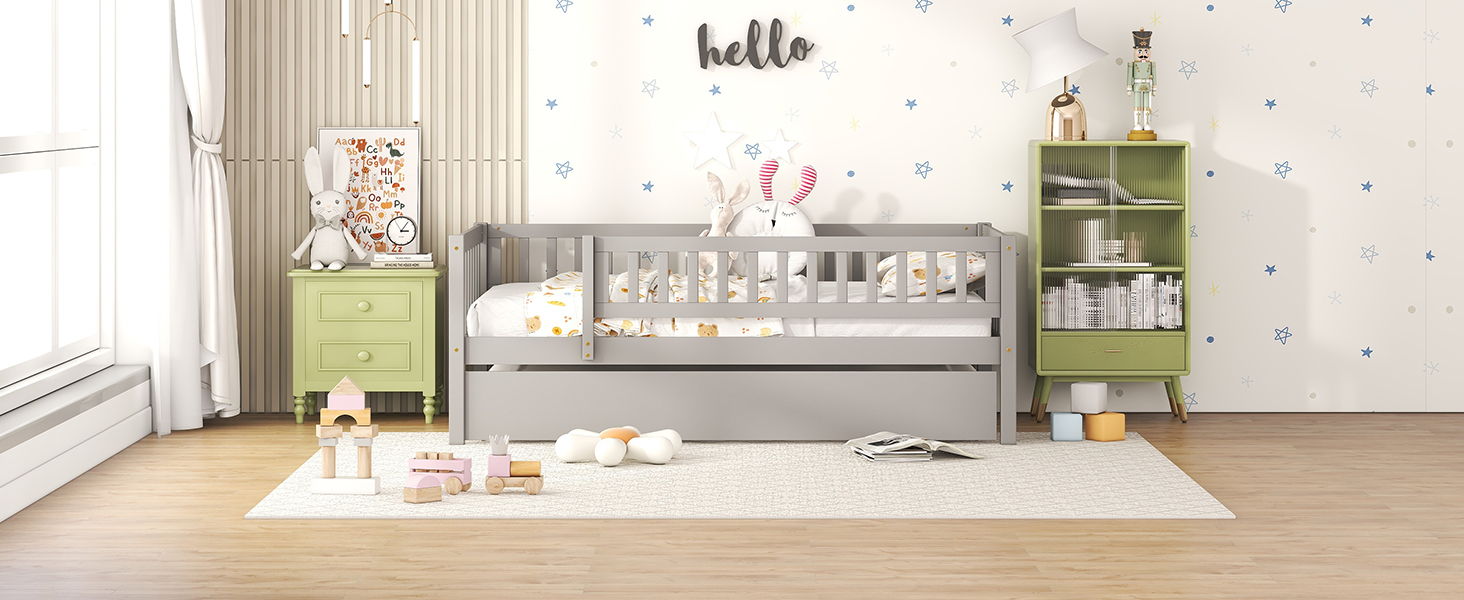 Multifunctional Wooden Daybed Bed