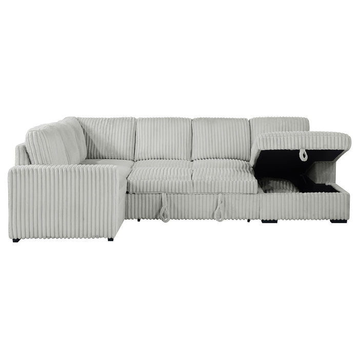 Thurston - Storage Sectional Sofa With Pop Up Bed